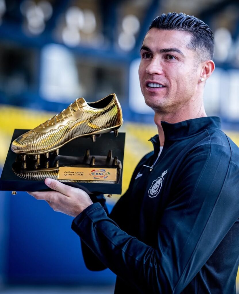 Ronaldo wins golden boot hints move from Al Nassr